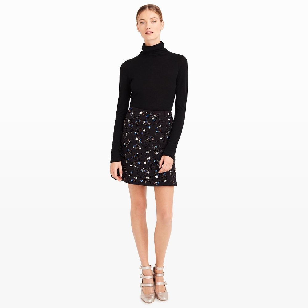 Club Monaco Camari Beaded skirt NWT Sz 4